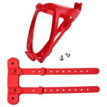 Gaiolas para garrafas de bicicleta ZONKIE Plastic Bike Holder vermelho