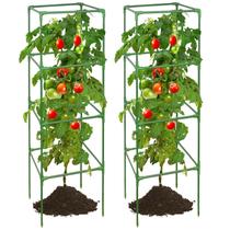 Gaiolas para Tomate ZeeDix 2 Unidades Ajustáveis Suporte para Jardim 152 cm Gaiolas para Tomate ZeeDix 2 Unidades Ajustáveis Suporte para Jardim 152 cm