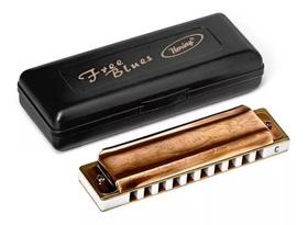 Gaita De Boca Diatônica Hering Free Blues Bronze Dó Bz7020 Gaita De Boca Diatônica Hering Free Blues Bronze Dó Bz7020