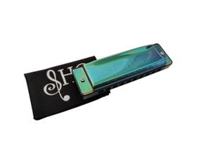 Gaita De Boca Diatônica Hering Verde Easy Blues Dó Ve4420c Gaita De Boca Diatônica Hering Verde Easy Blues Dó Ve4420c