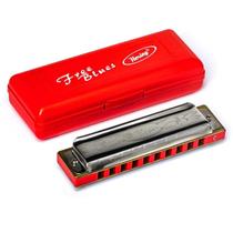 Gaita De Boca Free Blues Diatônica 7020 D RÉ - Hering Gaita De Boca Free Blues Diatônica 7020 D RÉ - Hering