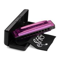 Gaita De Boca Harmonica Diatonica Hering Easy Blues Porpura