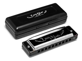 Gaita De Boca Harmonica Hering Easy Blues C Em - Dó Com Nota