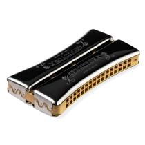 Gaita de Boca Harmônica Oitavada Hering 7964 BbF (Si Bemol e Fá)