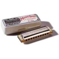 Gaita de Boca Hohner Marine Band 1896/20 em F Marine Band Series