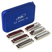 Gaita De Boca Kit Super 20 Hering Shg