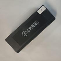 Gaita De Boca Spring Em Ré (d) + Case E Flanela Preto Com Prata