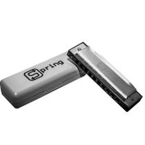 Gaita diatonica c dó spring 20 vozes com estojo estudo