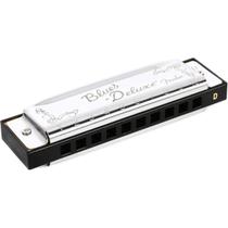 Gaita Diatônica Em D Blues Deluxe Harmonicas - Fender