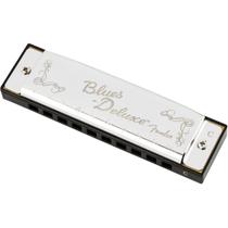 Gaita Diatonica Em Do (C) Blues Deluxe Harmonicas - Fender