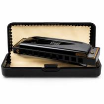 Gaita Diatonica Orleans Stone Do C 10 Furos Blues Harmonica Iniciante Estojo Protetor Preta Premium Gaita Diatonica Orleans Stone Do C 10 Furos Blues Harmonica Iniciante Estojo Protetor Preta Premium