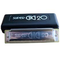 Gaita Harmônica De Boca HERING Super GIG 20 C Dó Diatônica 4020 Gaita Harmônica De Boca HERING Super GIG 20 C Dó Diatônica 4020