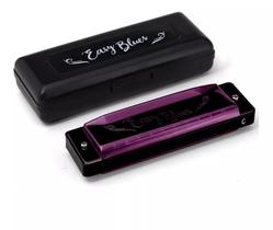 Gaita Harmônica Hering Diatônica Easy Blues Purpura Pu4420c
