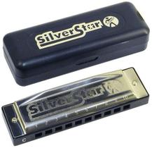 Gaita Harmônica Hohner Silver Star 504/20 em Dó (C)