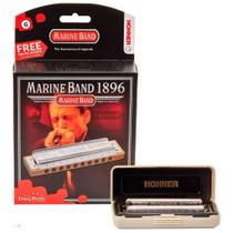 Gaita Harmonica Marine Band 1896/20 - G (Sol) - Hohner