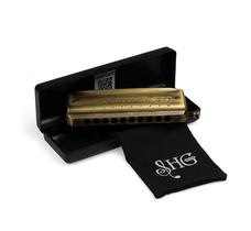 Gaita Hering Cromática 40 Vozes Dó C Vintage Profissional