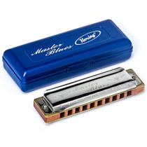 Gaita Hering Diatônica Master Blues D Ré 9020D Com Case