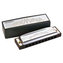Gaita hohner hot metal 20 vozes a abs Gaita hohner hot metal 20 vozes a abs