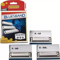 Gaita Hohner Kit Blues Band 559/20 A (LA) C (DO) G (SOL) M559XP