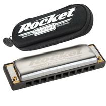 Gaita Hohner Rocket em Dó C com Estojo Diatônica Original