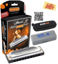 Gaita Hohner Special 20 em Dó com Estojo e Pano Gaita Hohner Special 20 em Dó com Estojo e Pano