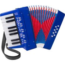 Gaita Sanfona Acordeon Iniciante 8 Baixos 17 Teclas Brinquedo Crianças Sanfona Infantil Brinquedo Musical Kizumba - Gaita Sanfona Acordeon Iniciante 8 Baixos 17 Teclas Brinquedo Crianças Sanfona Infantil Brinquedo Musical Kizumba -