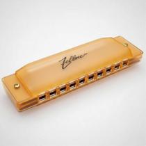 Gaita Zellmer Harmonica 20 Vozes Dó(c) Laranja