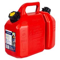 Galão 2 Em 1 Gasolina E Óleo 6L / 2,5L Com Bicos Scepter Galão 2 Em 1 Gasolina E Óleo 6L / 2,5L Com Bicos Scepter
