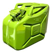 Galão de Combustível Metal Reservatório p/ Transporte 10 litros - Gasolina Chapa Grossa