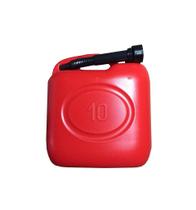 Galão De Combustível Tanque Reserva 10 Litros Bico Com Funil