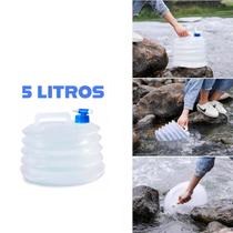 Galão Dobrável para Camping e Áreas Externas