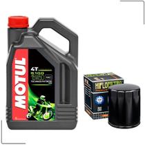 Galao Motul 15w50 4 Litros P/ Harley Davidson + Filtro Hiflo