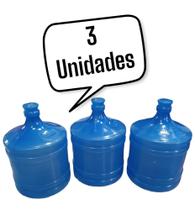 Galão Novo Vazio De 10 Litros Água Mineral .(3 Unidades)