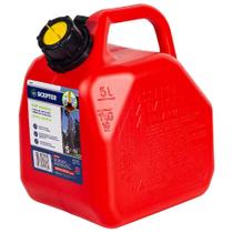 Galão Tanque de Combustível Gasolina 5 Litros Com Bico (732,0002) - Scepter Galão Tanque de Combustível Gasolina 5 Litros Com Bico (732,0002) - Scepter