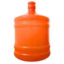 Galão Vazio Água Mineral 10 Litros Garrafão Novo Laranja
