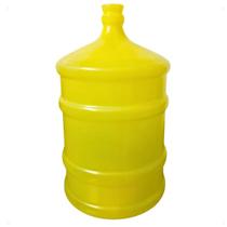 Galão Vazio Água Mineral 20 Litros Garrafão Novo Amarelo