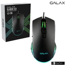 Galax Slider 03 7200DPI/ RGB/ 7 teclas macro programáveis Mouse para jogos