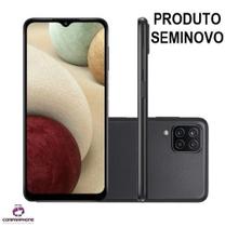 Galaxy a12 64gb preto - muito bom - SAMSUNG