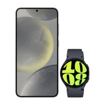 Galaxy S24+ 512GB - Preto + Galaxy Watch6 LTE 44mm - Grafite - Samsung