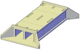 Galeria Pluvial Kit Para Montar (Ho) Holzmann 01-401 Fepasa
