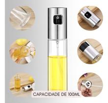 Galeteiro Vidro Spray Borrifador Vinagre Azeite oleo 100ml
