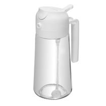 Galheteiro 2 em 1 Lyor de Vidro com Borrifador Branco 450ml Galheteiro 2 em 1 Lyor de Vidro com Borrifador Branco 450ml
