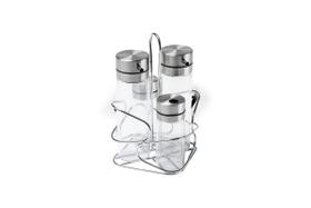 Galheteiro 5 Peças Brinox Parma Cucina Aço Inox Galheteiro 5 Peças Brinox Parma Cucina Aço Inox