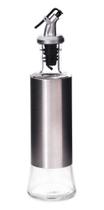 Galheteiro Azeite Vinagre 300 Ml Vidro Aço Inox Dosador Galheteiro Azeite Vinagre 300 Ml Vidro Aço Inox Dosador