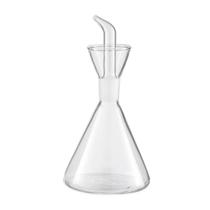 Galheteiro Bico Dosador 250ml Borea Oikos Vidro Transparente Porta Condimentos Azeite Vinagre