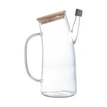 Galheteiro Borossilicato Tampa Bambu 750ml -Fracalanza