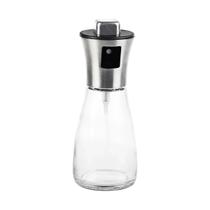 Galheteiro Borrifador Pulverizador Azeite Vinagre de Cozinha em Vidro e Tampa em Aço de Inox 180ml