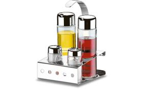 Galheteiro Brinox Parma 5 Peças Aço Inox Galheteiro Brinox Parma 5 Peças Aço Inox