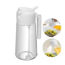 Galheteiro de Vidro Garrafa Porta Azeite com Borrifador Spray Vinagre 450ml Lyor Galheteiro de Vidro Garrafa Porta Azeite com Borrifador Spray Vinagre 450ml Lyor