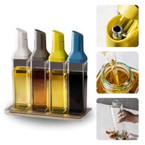 Galheteiro De Vidro Mesa Porta Azeite Vinagre Molho 500ml Redondo Galheteiro De Vidro Mesa Porta Azeite Vinagre Molho 500ml Redondo